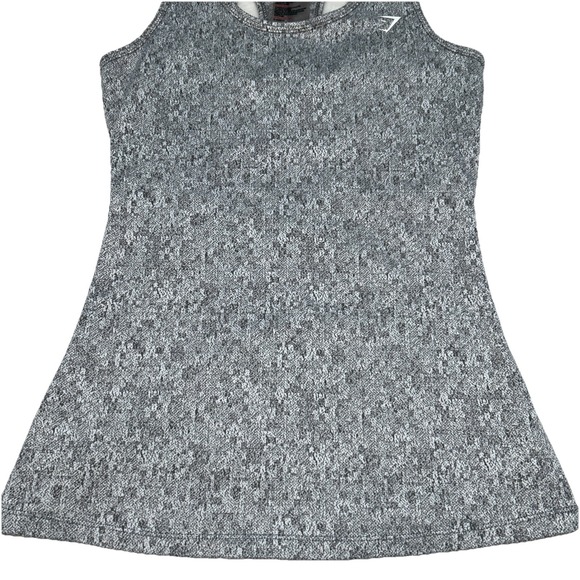 Gymshark Womens Cutout Active Tank Top Stretch Gray Racerback Gym Yoga Size XS - Picture 3 of 8